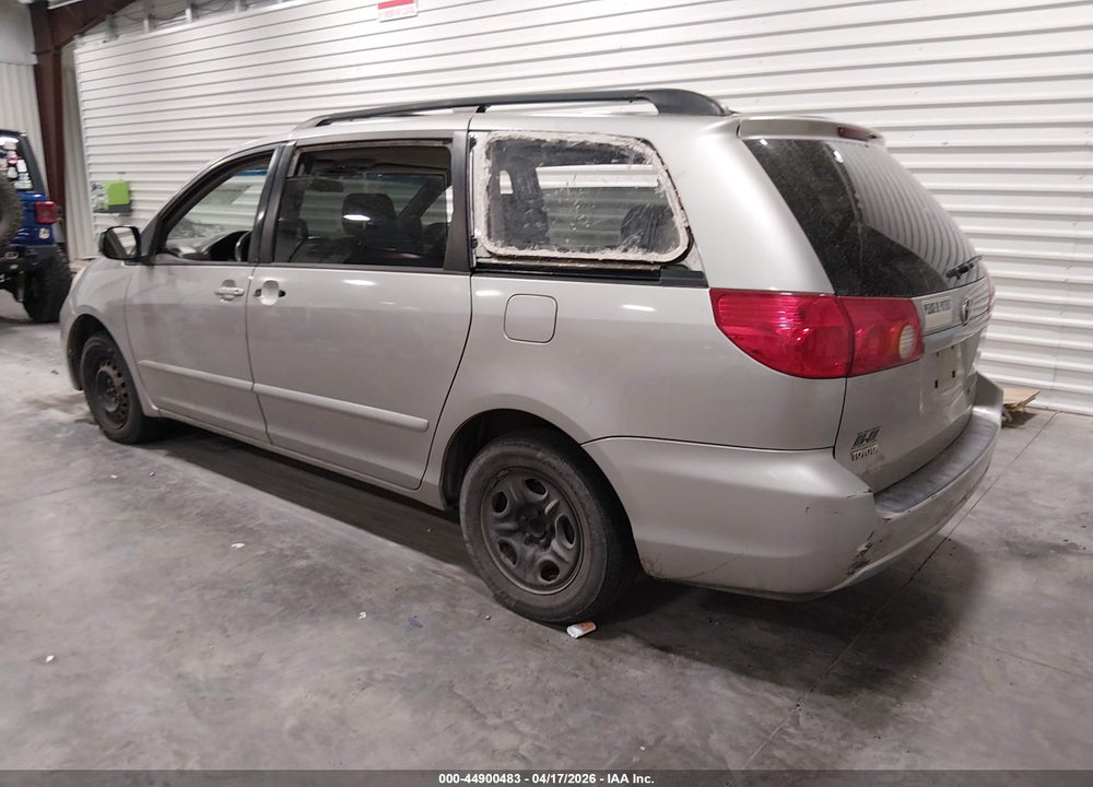 2007 TOYOTA SIENNA LE VIN: 5TDZK23C37S049025