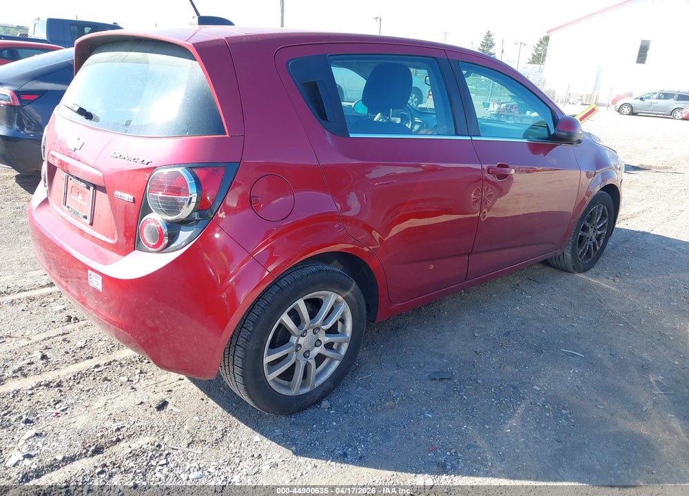 2015 CHEVROLET SONIC LT AUTO VIN: 1G1JC6SB7F4126296