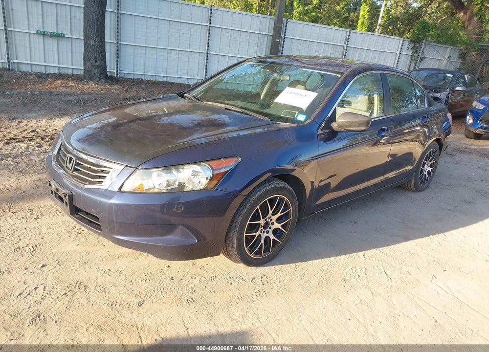 2010 HONDA ACCORD 2.4 LX VIN: 1HGCP2E34AA039923