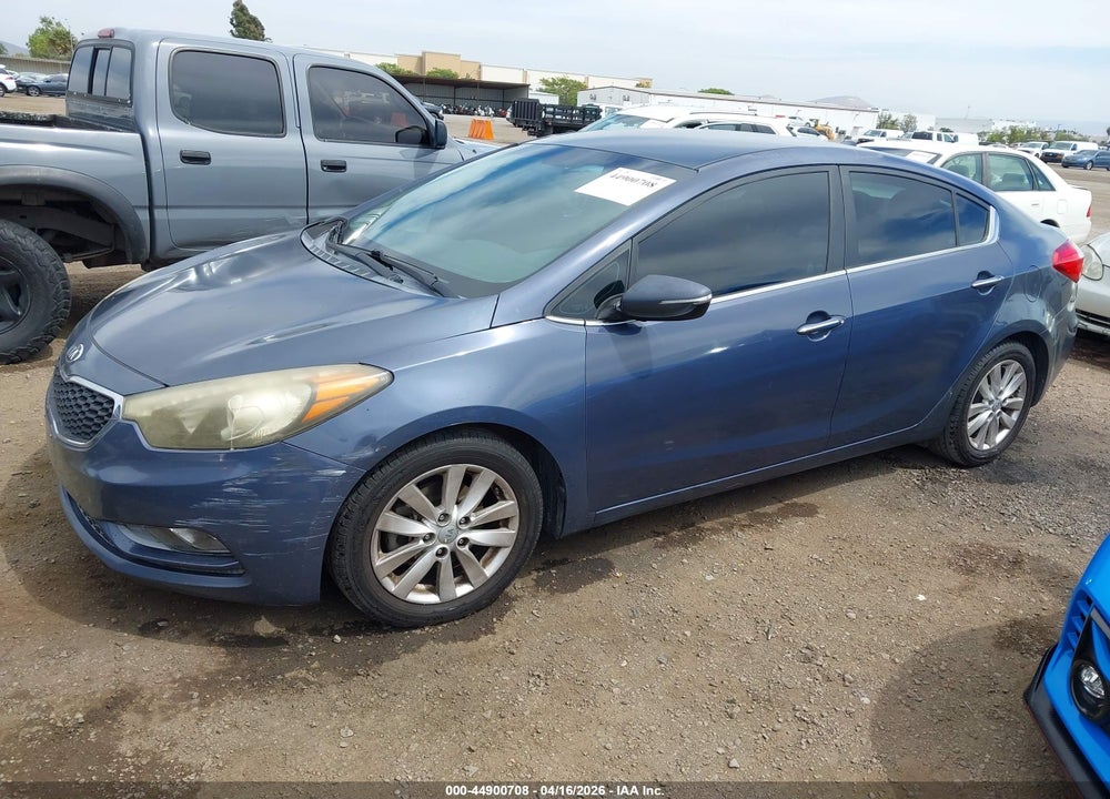 2015 KIA FORTE EX VIN: KNAFX4A88F5281362