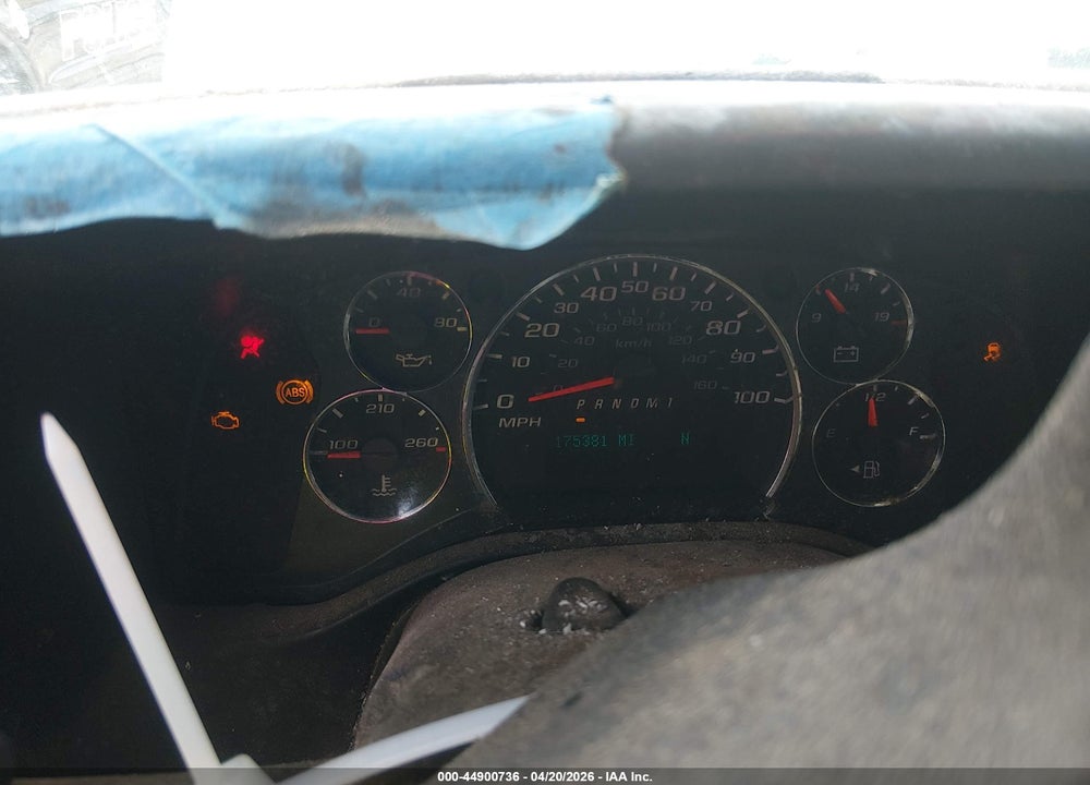 2012 CHEVROLET EXPRESS 2500 WORK VAN VIN: 1GCWGGFA0C1158965