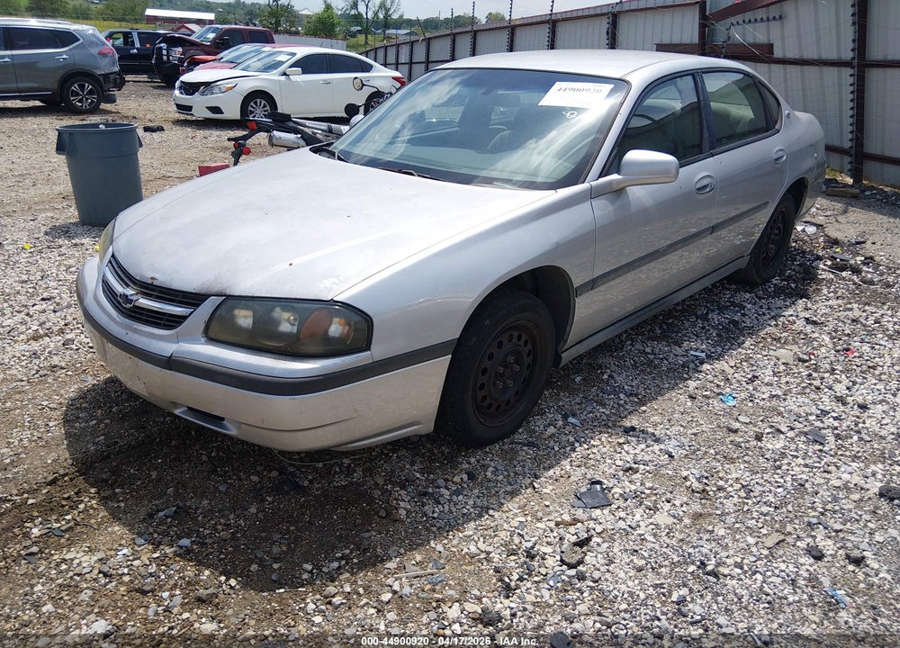 2003 CHEVROLET IMPALA VIN: 2G1WF52E239282840