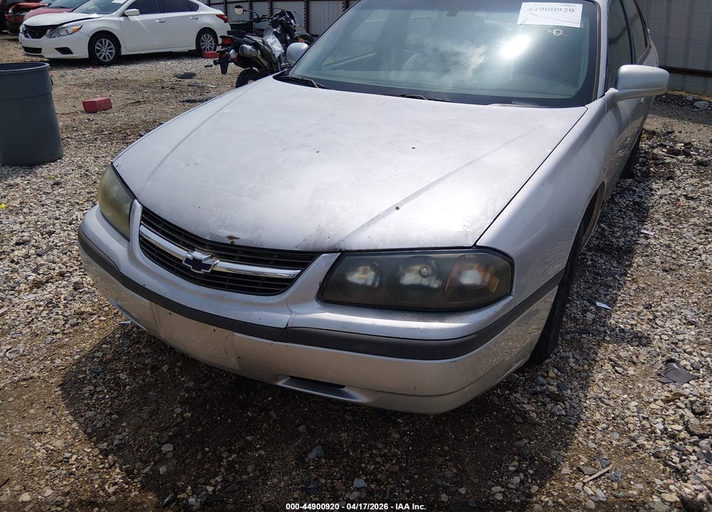 2003 CHEVROLET IMPALA VIN: 2G1WF52E239282840