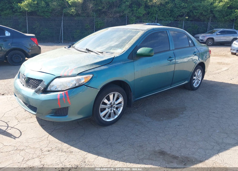 2009 TOYOTA COROLLA LE VIN: 2T1BU40E39C032346