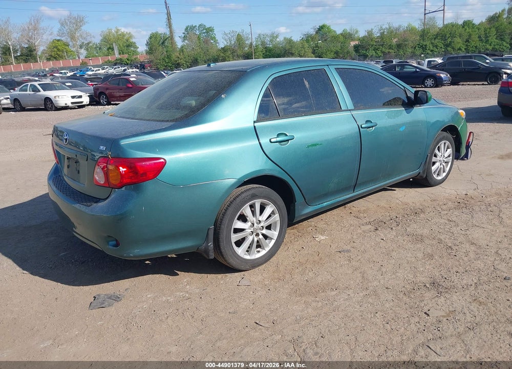 2009 TOYOTA COROLLA LE VIN: 2T1BU40E39C032346