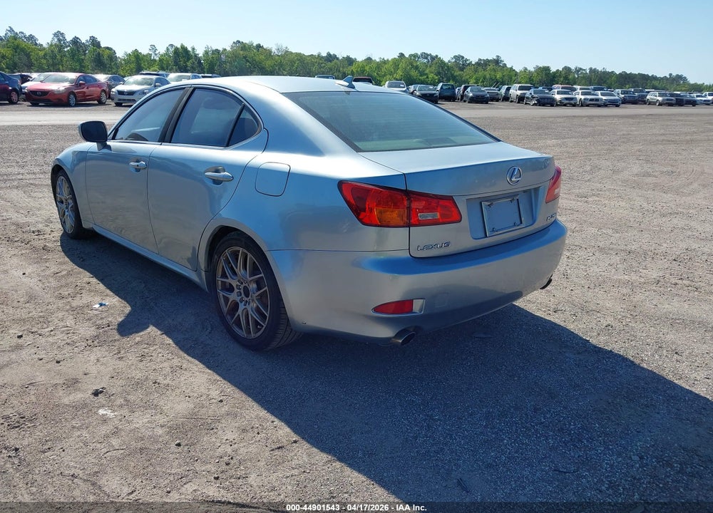 2008 LEXUS IS 250 VIN: JTHBK262282078706