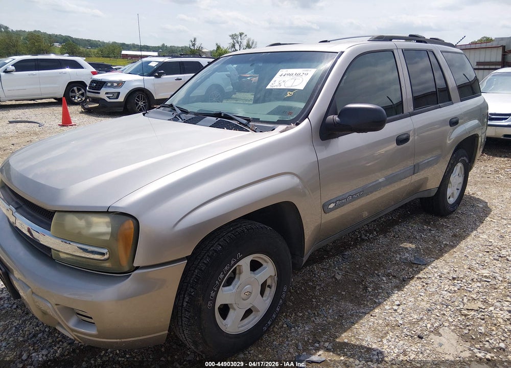 2003 CHEVROLET TRAILBLAZER LS VIN: 1GNDS13S532367183
