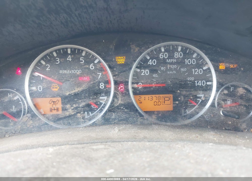 2006 NISSAN XTERRA SE VIN: 5N1AN08W76C541161