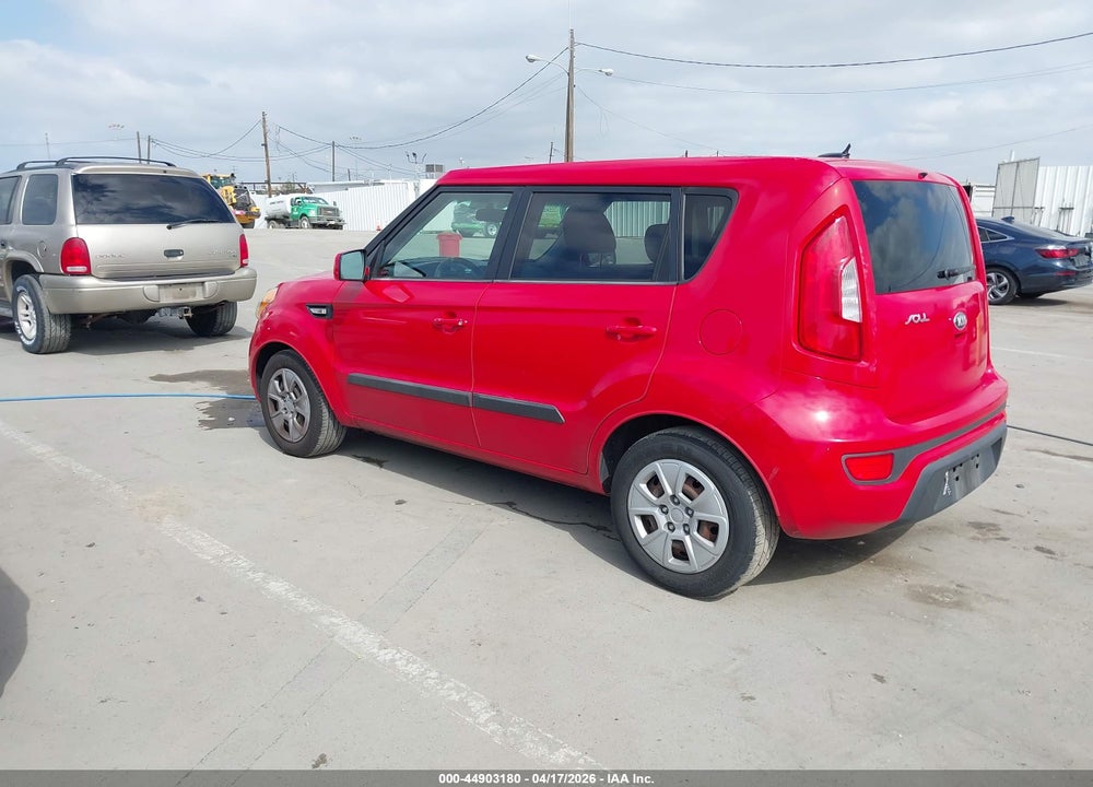 2013 KIA SOUL VIN: KNDJT2A52D7603420