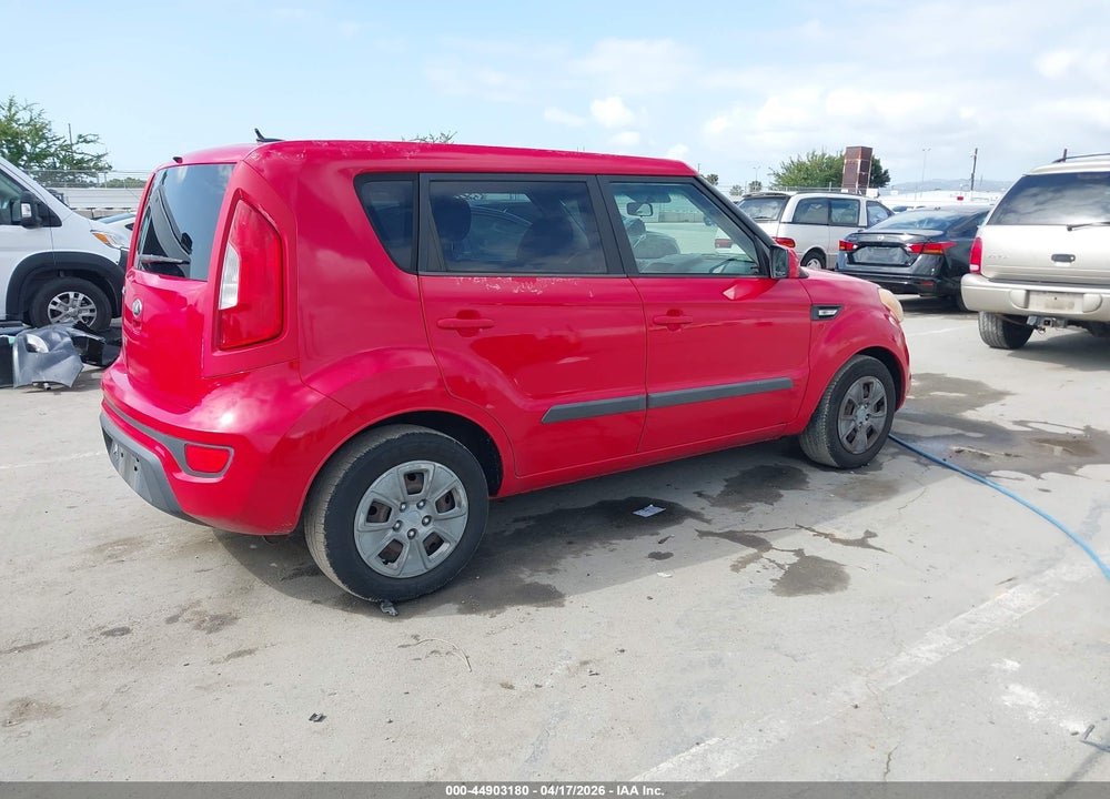 2013 KIA SOUL VIN: KNDJT2A52D7603420