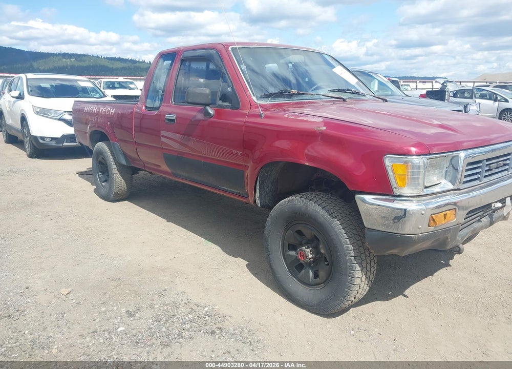 1989 TOYOTA PICKUP 1/2 TON EX LNG WHLBSE DLX VIN: JT4RN13P6K0005651
