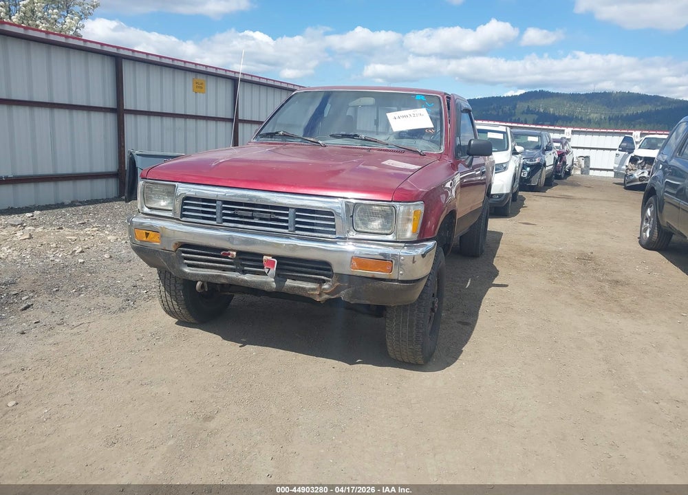 1989 TOYOTA PICKUP 1/2 TON EX LNG WHLBSE DLX VIN: JT4RN13P6K0005651