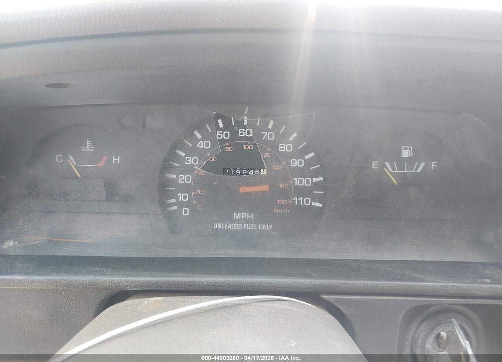 1989 TOYOTA PICKUP 1/2 TON EX LNG WHLBSE DLX VIN: JT4RN13P6K0005651