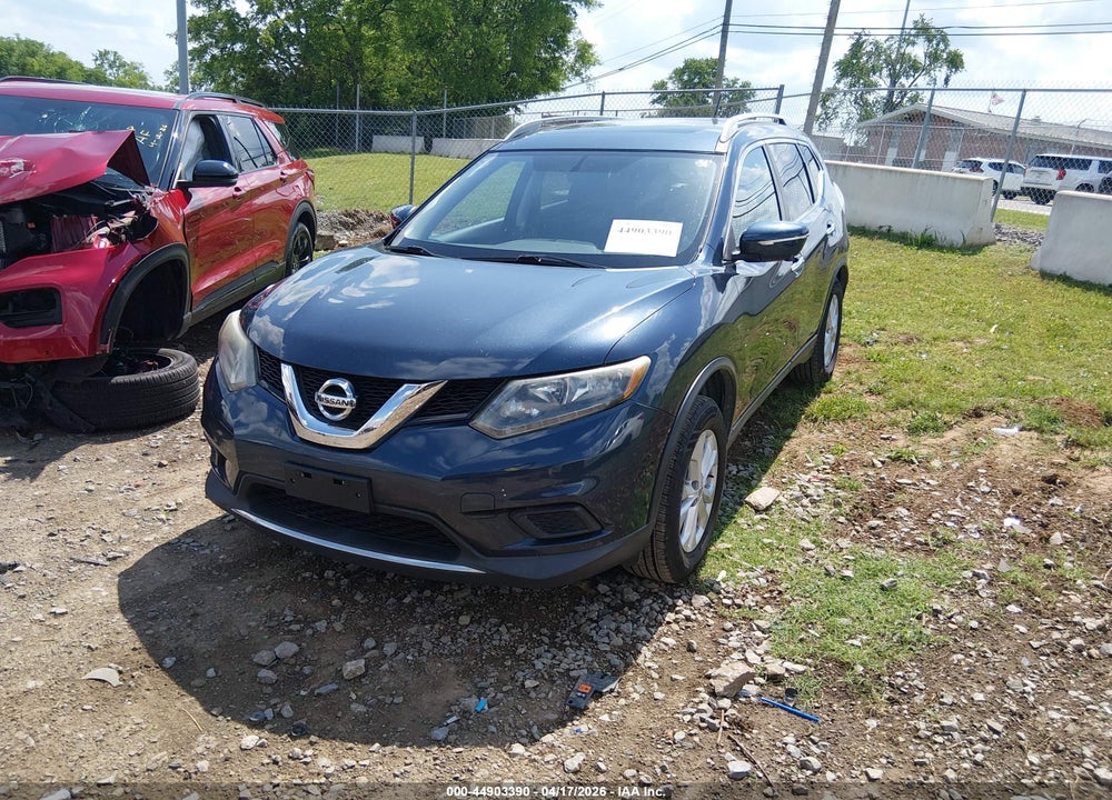 2015 NISSAN ROGUE SV VIN: 5N1AT2MVXFC882987