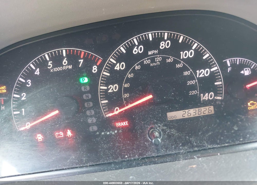 2006 TOYOTA CAMRY LE VIN: 4T1BE32K96U731372