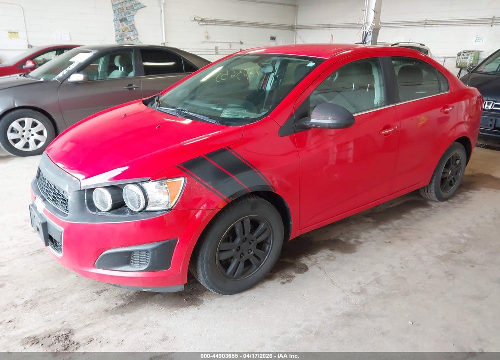 2014 CHEVROLET SONIC LT AUTO VIN: 1G1JC5SH4E4202974