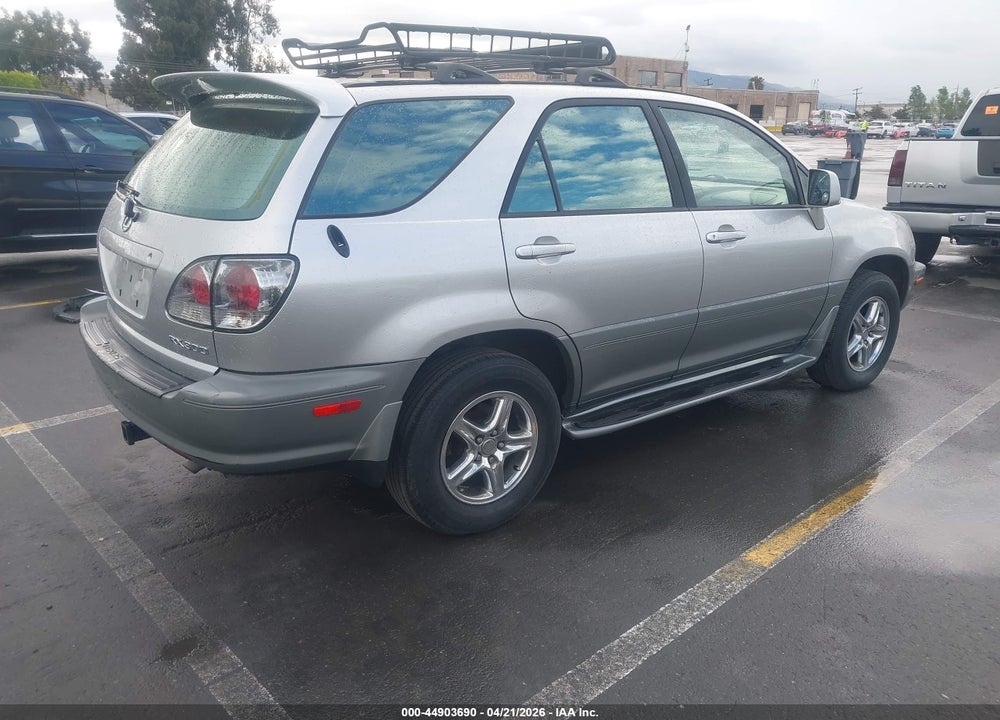 2000 LEXUS RX 300 VIN: JT6GF10U0Y0070834