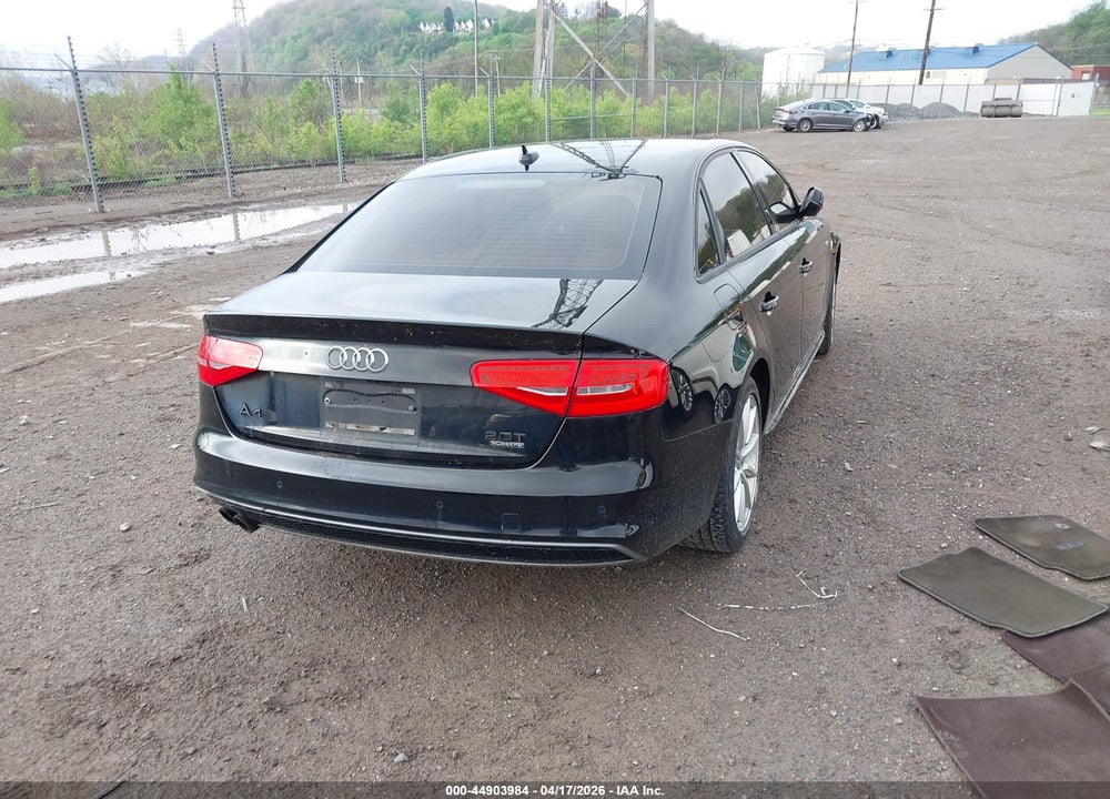 2016 AUDI A4 2.0T PREMIUM VIN: WAUFFAFL0GN004687