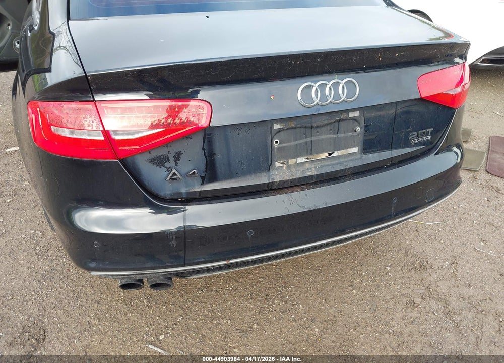 2016 AUDI A4 2.0T PREMIUM VIN: WAUFFAFL0GN004687