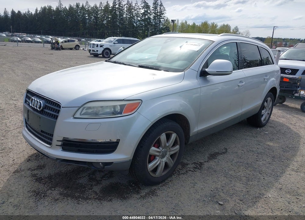 2008 AUDI Q7 4.2 PREMIUM VIN: WA1BV74L58D063066