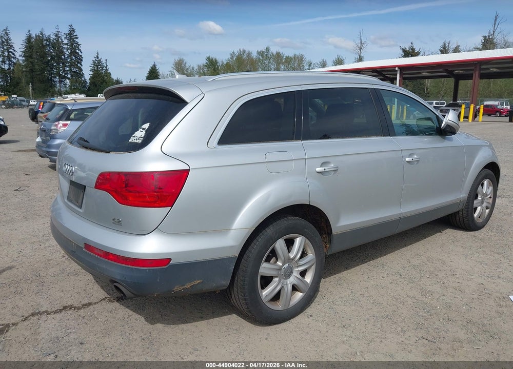 2008 AUDI Q7 4.2 PREMIUM VIN: WA1BV74L58D063066