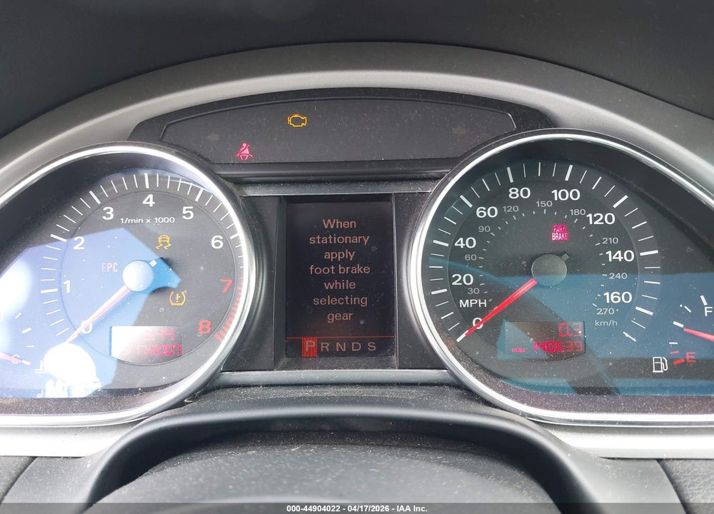 2008 AUDI Q7 4.2 PREMIUM VIN: WA1BV74L58D063066