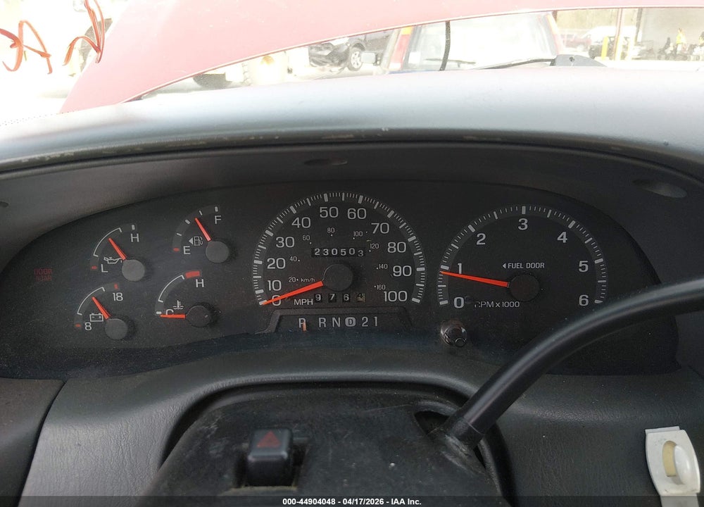 1997 FORD F-150 LARIAT/XL/XLT VIN: 1FTDX1869VNA11861