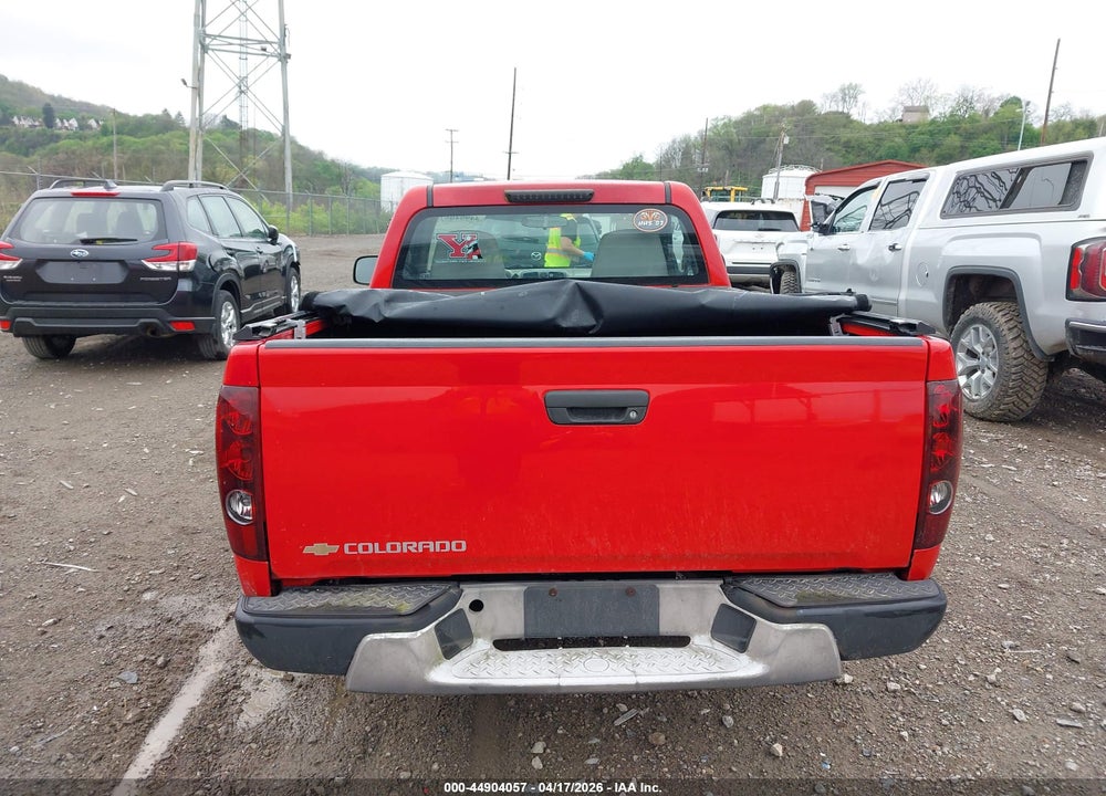 2005 CHEVROLET COLORADO VIN: 1GCCS148458235510