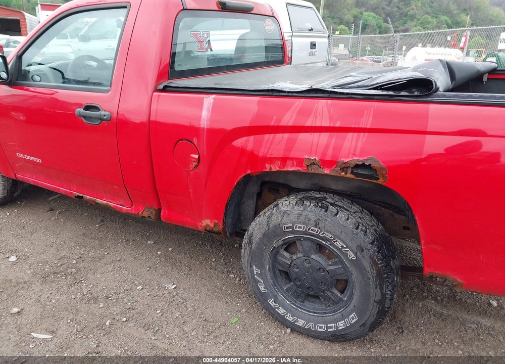2005 CHEVROLET COLORADO VIN: 1GCCS148458235510