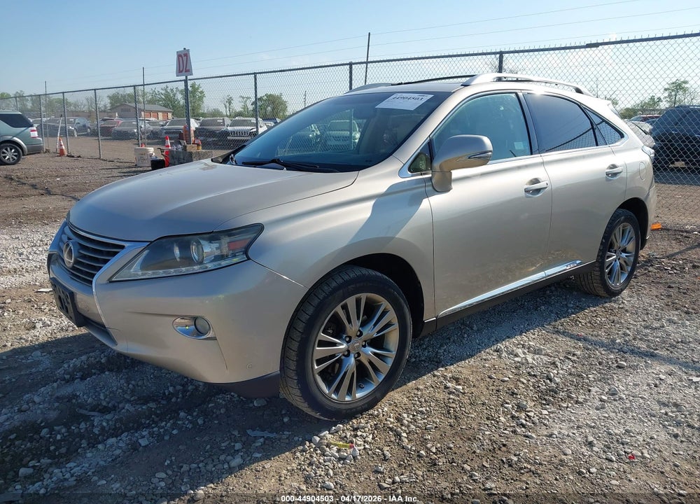 2013 LEXUS RX 450H VIN: JTJBC1BA8D2051538