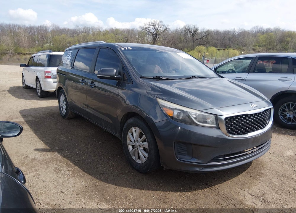 2015 KIA SEDONA LX VIN: KNDMB5C11F6042518