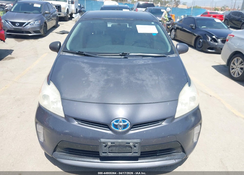 2013 TOYOTA PRIUS THREE VIN: JTDKN3DU2D1633155
