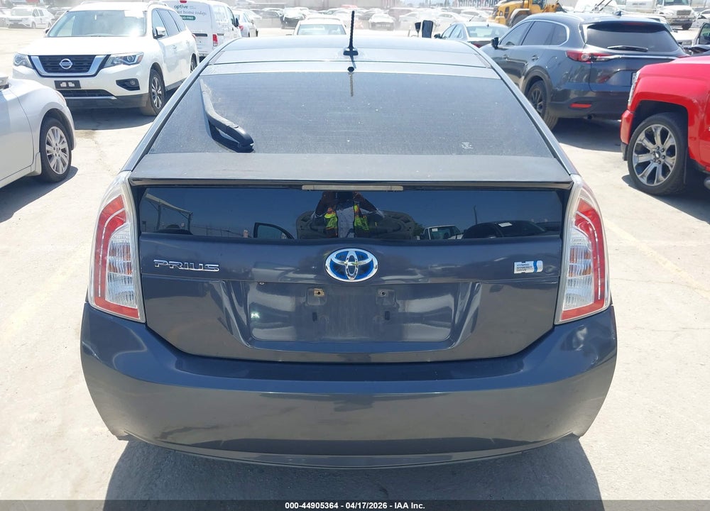 2013 TOYOTA PRIUS THREE VIN: JTDKN3DU2D1633155