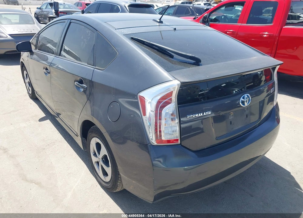 2013 TOYOTA PRIUS THREE VIN: JTDKN3DU2D1633155