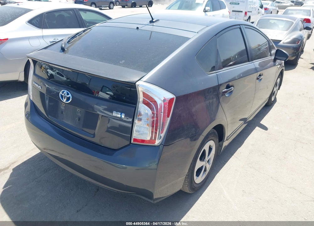 2013 TOYOTA PRIUS THREE VIN: JTDKN3DU2D1633155