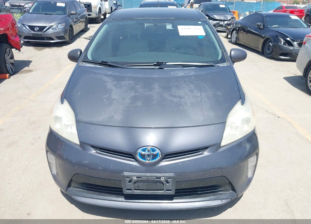 2013 TOYOTA PRIUS THREE VIN: JTDKN3DU2D1633155