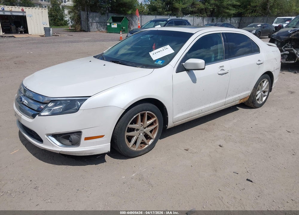 2012 FORD FUSION SEL VIN: 3FAHP0JA4CR170278