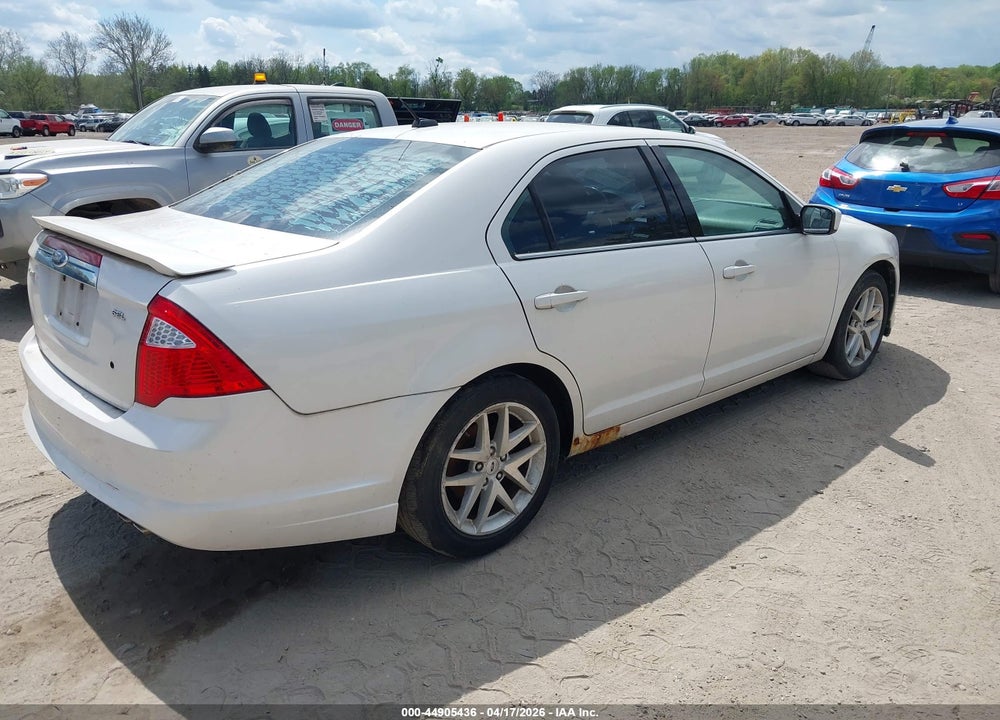 2012 FORD FUSION SEL VIN: 3FAHP0JA4CR170278