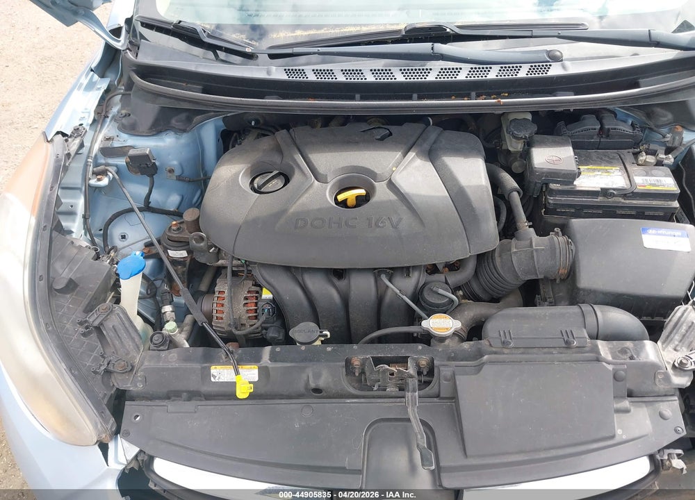 2011 HYUNDAI ELANTRA GLS (ULSAN PLANT) VIN: KMHDH4AE2BU119865