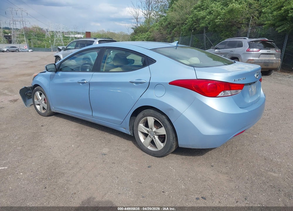 2011 HYUNDAI ELANTRA GLS (ULSAN PLANT) VIN: KMHDH4AE2BU119865