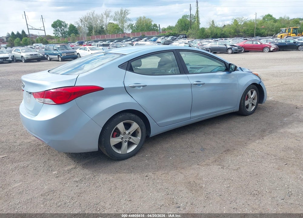 2011 HYUNDAI ELANTRA GLS (ULSAN PLANT) VIN: KMHDH4AE2BU119865