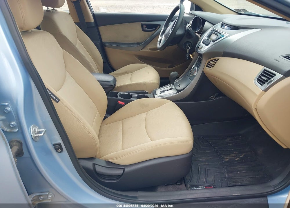 2011 HYUNDAI ELANTRA GLS (ULSAN PLANT) VIN: KMHDH4AE2BU119865