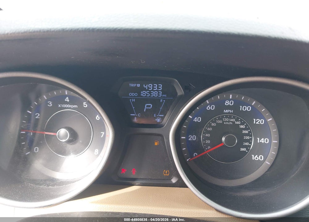 2011 HYUNDAI ELANTRA GLS (ULSAN PLANT) VIN: KMHDH4AE2BU119865