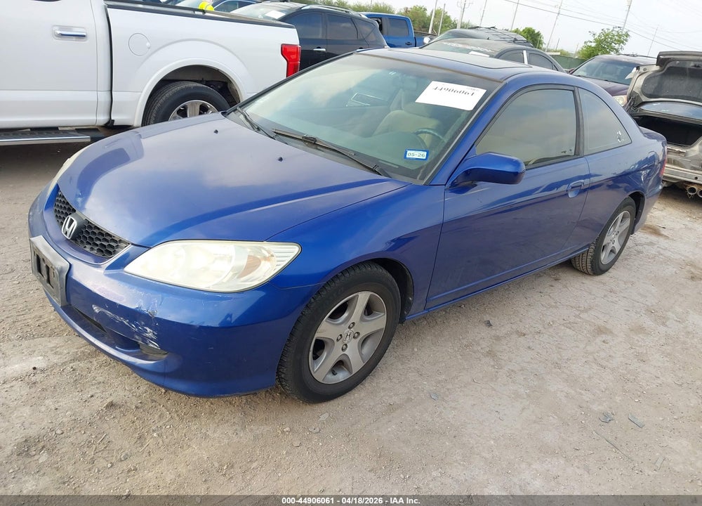 2004 HONDA CIVIC EX VIN: 1HGEM22984L079280