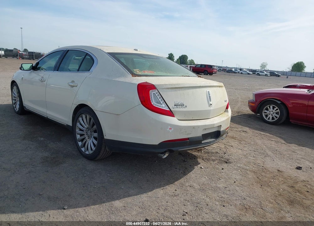 2013 LINCOLN MKS VIN: 1LNHL9DK8DG617892