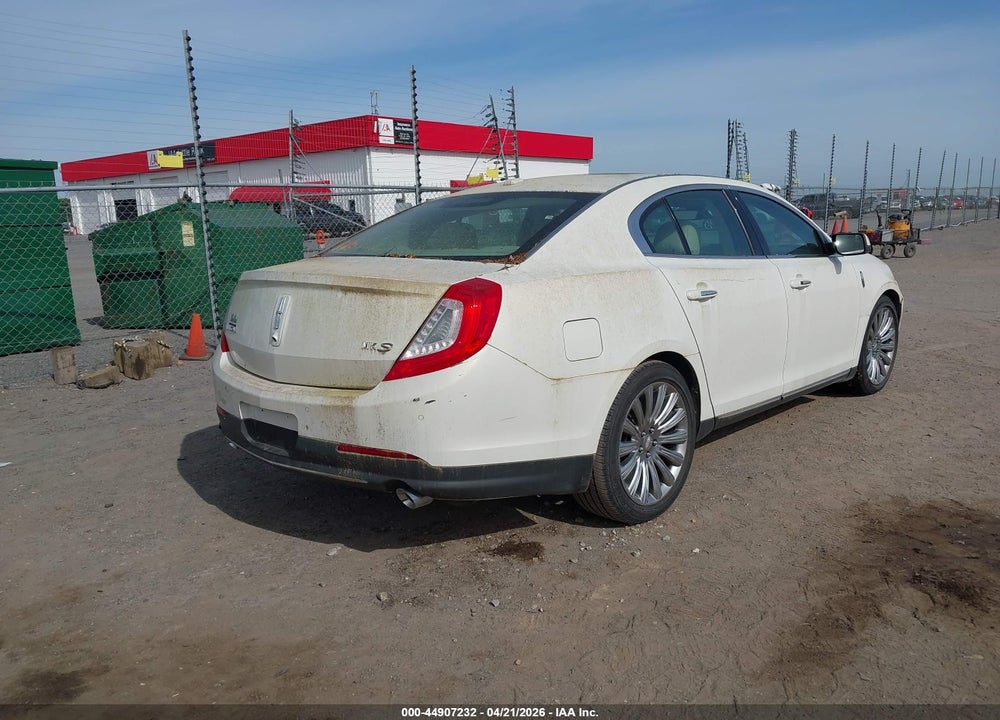 2013 LINCOLN MKS VIN: 1LNHL9DK8DG617892