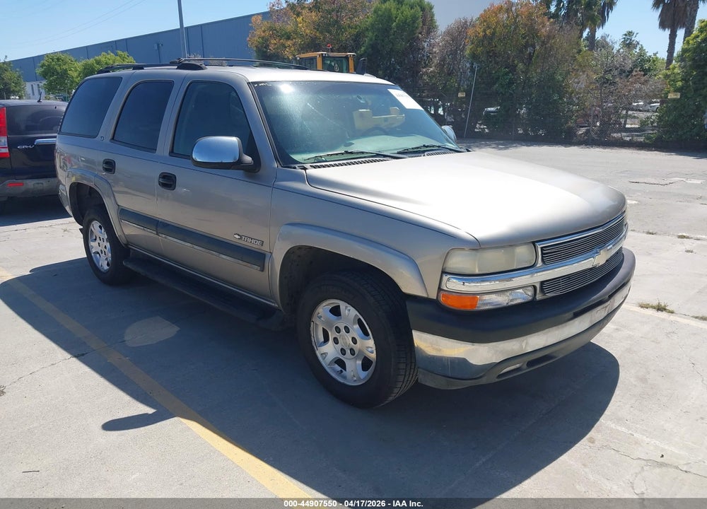2002 CHEVROLET TAHOE LS VIN: 1GNEC13ZX2R126613