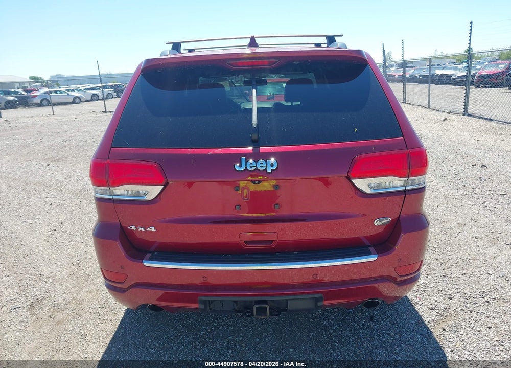 2014 JEEP GRAND CHEROKEE OVERLAND VIN: 1C4RJFCG5EC171672