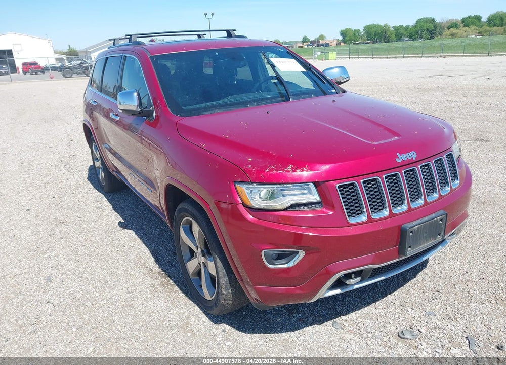 2014 JEEP GRAND CHEROKEE OVERLAND VIN: 1C4RJFCG5EC171672