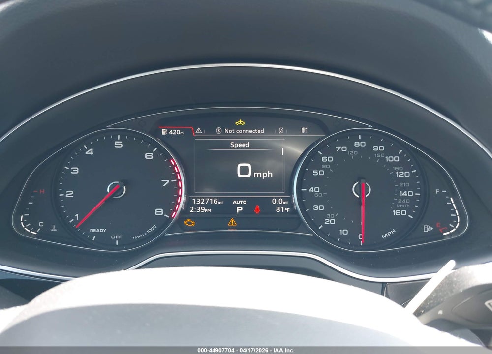 2017 AUDI Q7 3.0T PREMIUM VIN: WA1LAAF78HD000850